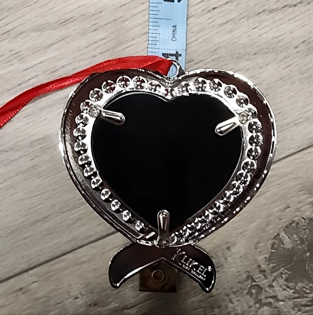New Christmas Ornament Heart Frames